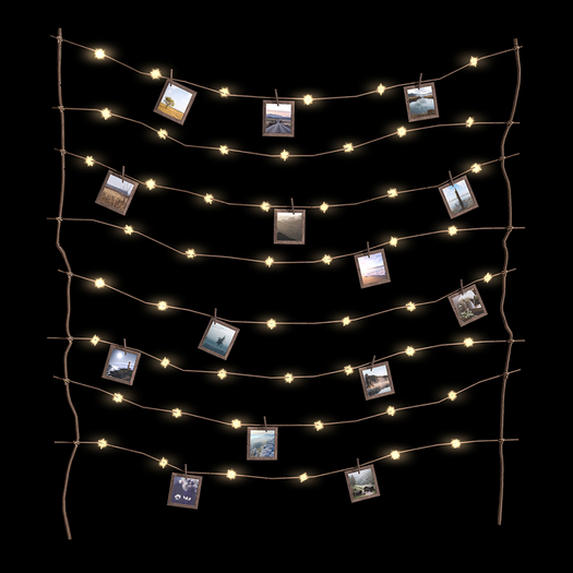 Second Life Marketplace - [Tia] Fae Lights - Picture Holder (Boxed)